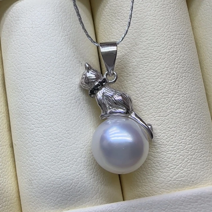 摆件未镶嵌海水珍珠海水澳白10mm