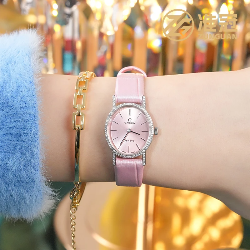 95新 Omega/欧米茄 20.5*23mm手动机械MR4001日内瓦系列瑞士名表