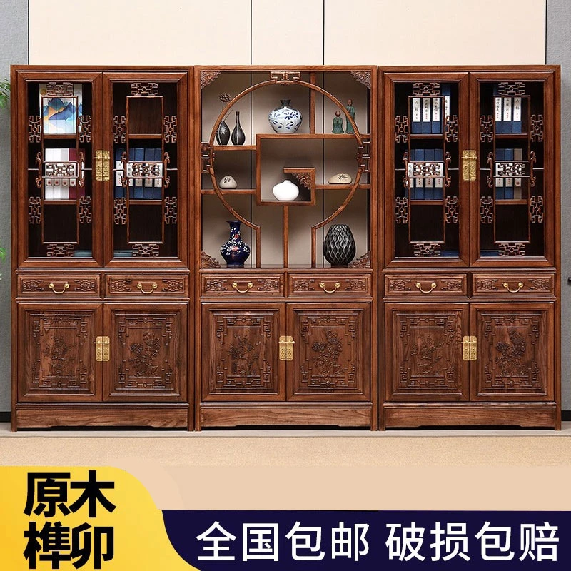 全实木书法桌书房书桌轻奢现代办公高端新中式客厅大长书画桌家用