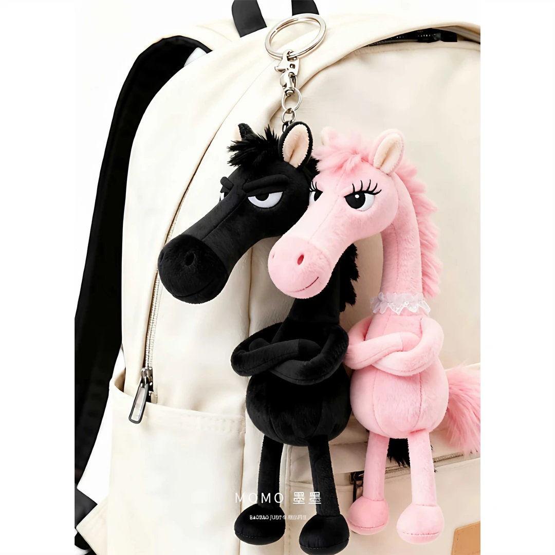 小红书同款2026年天选黑马马年迎好运毛绒公仔挂件送朋友家人玩偶