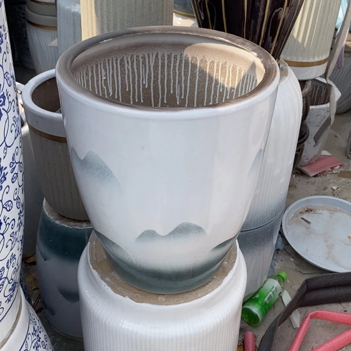 低腰白山水大号口32/39