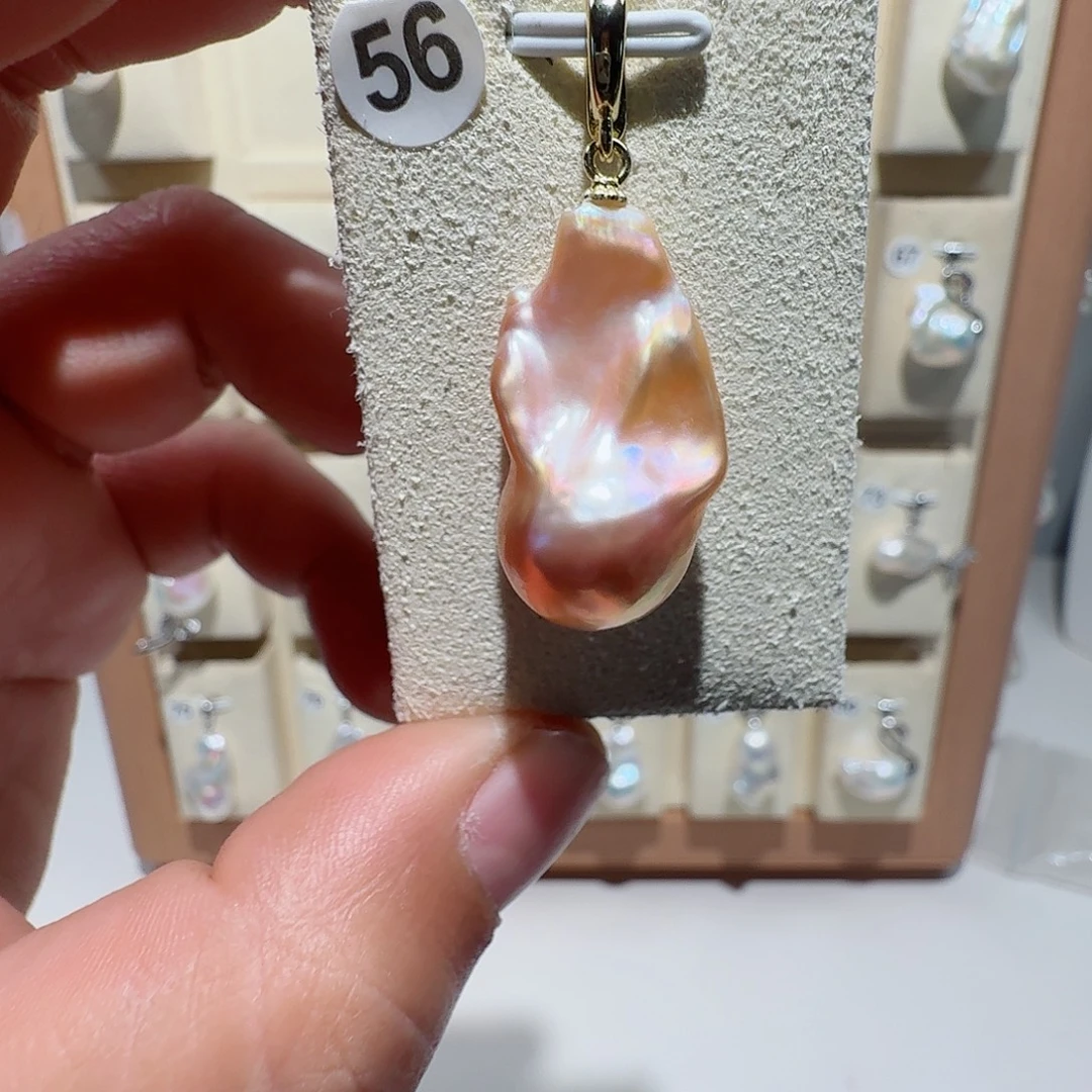 淡水珍珠颈饰合金