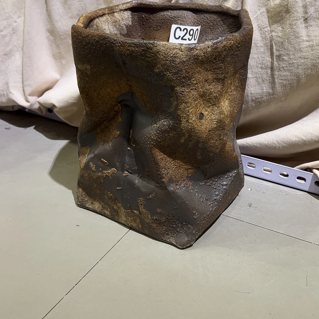 最***择瓶C290高25口19陶瓷花瓶无孔