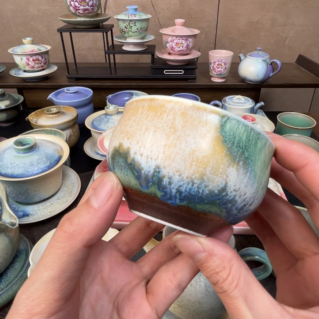 景德镇纯手工柴烧茶器