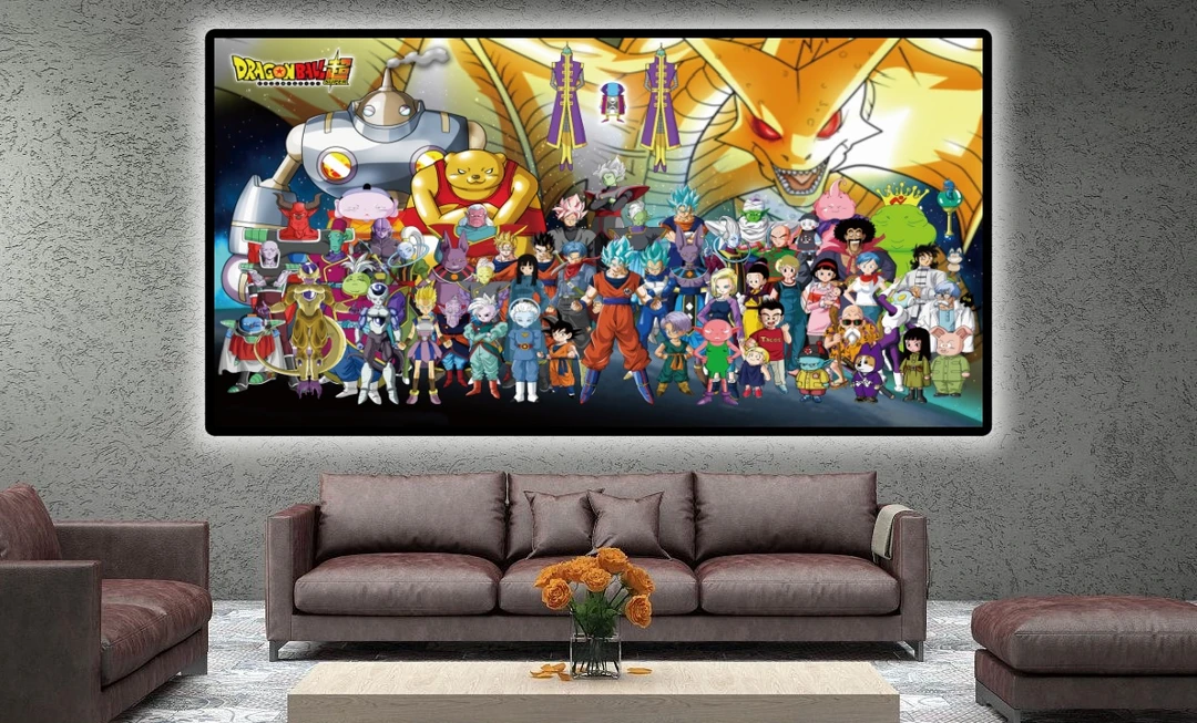 《七龙珠大合集》卧室客厅电竞房潮玩装饰画PVC40*80