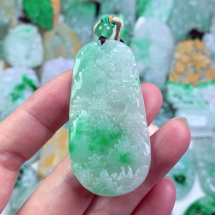吊坠(不含链)未镶嵌翡翠