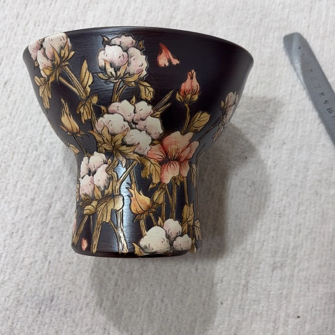 R***r花盆紫砂陶瓷多肉花盆瑕疵