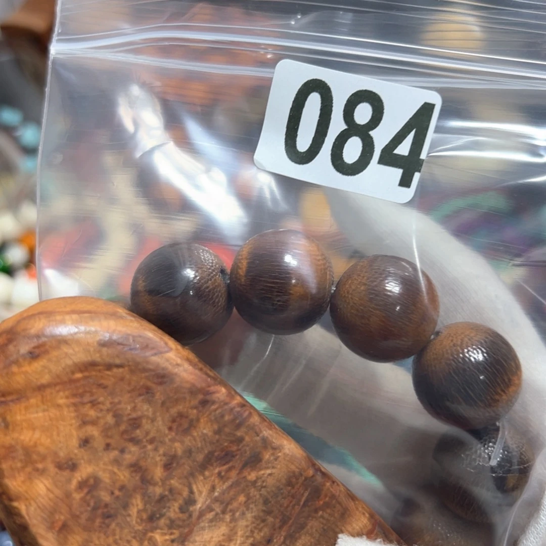 非洲檀香无事牌20单圈手串