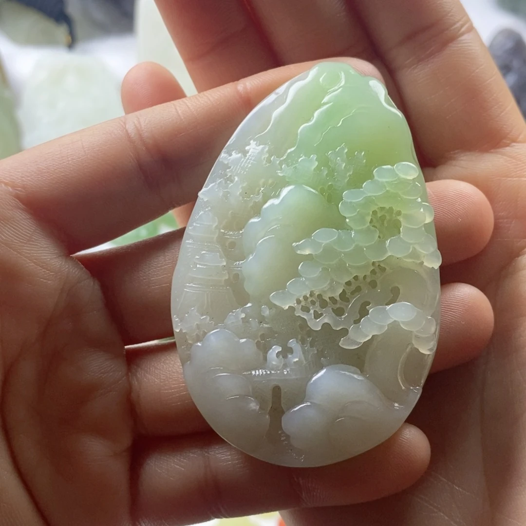 未镶嵌和田玉挂件