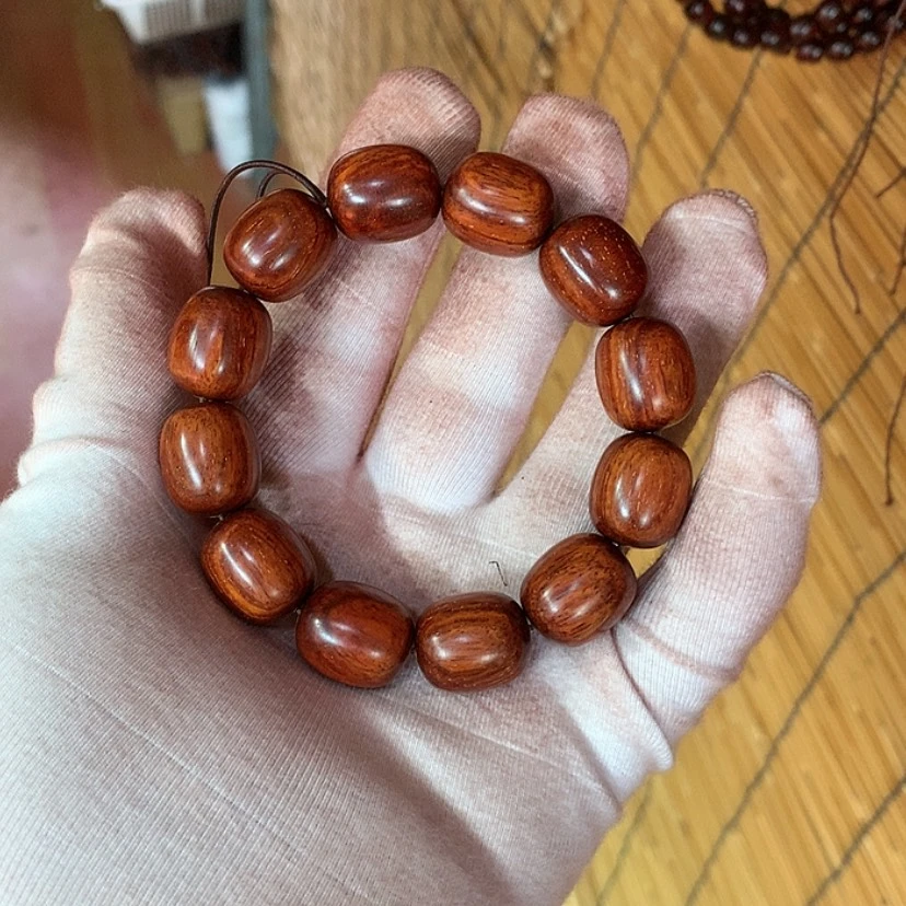【闪购商品】小叶紫檀手串/手链1.5×1.8枣珠