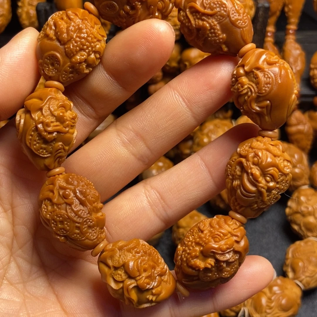 【闪购商品】手串/手链橄榄核钱袋金蟾