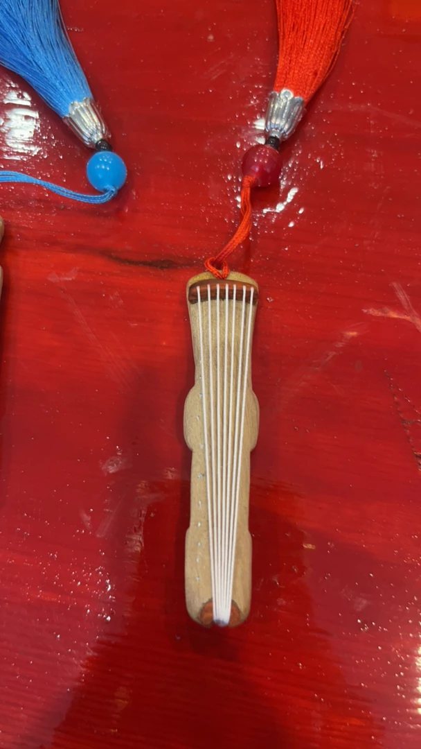 迷你手工古琴师旷式