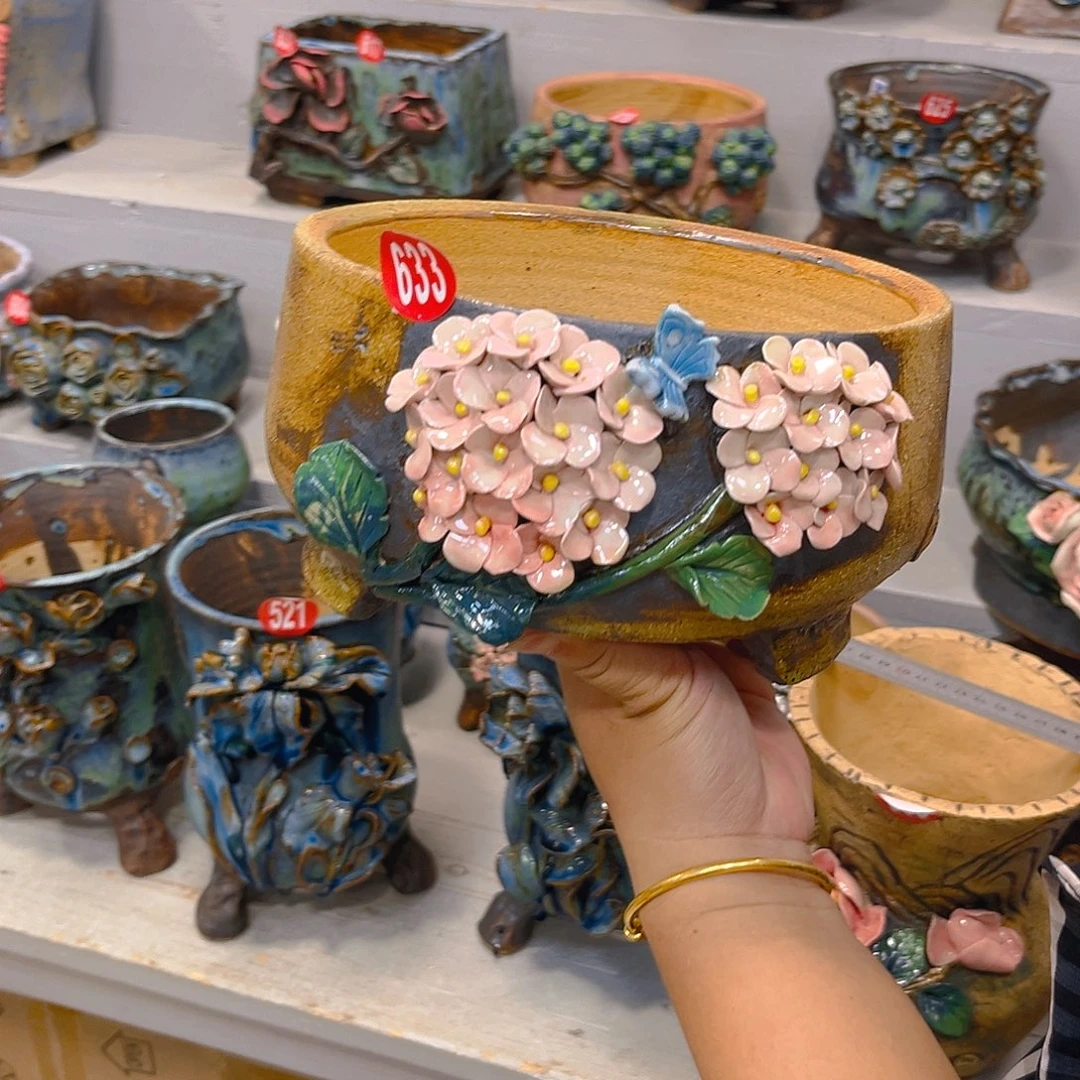 微瑕633 号陶然花器厂家直销