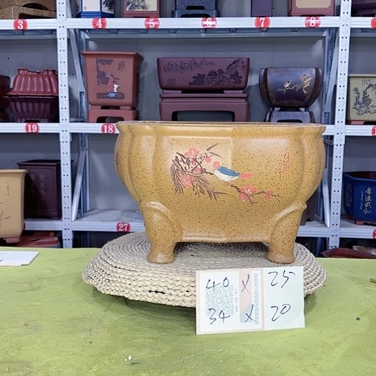 紫砂花盆宜兴紫砂厂