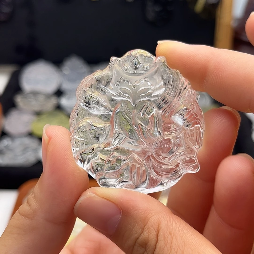 颈饰银S925镶嵌水晶?***呀白水五仙205