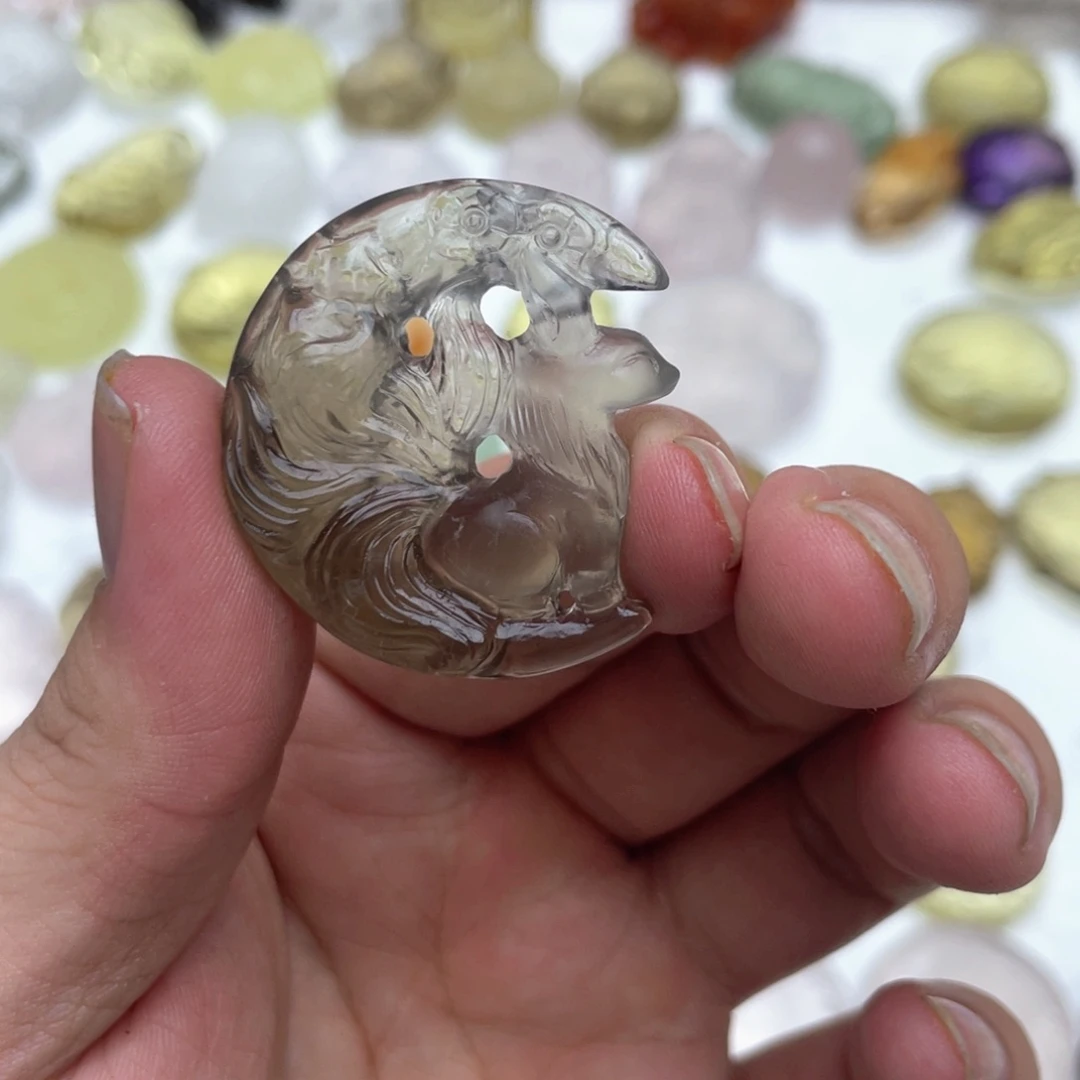 未镶嵌吊坠(不含链)水晶