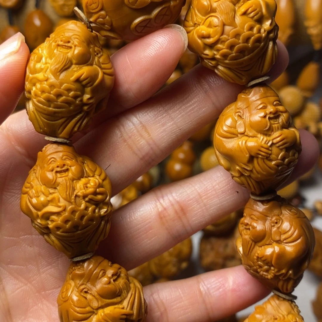小***爷手串/手链橄榄核八大财神精品