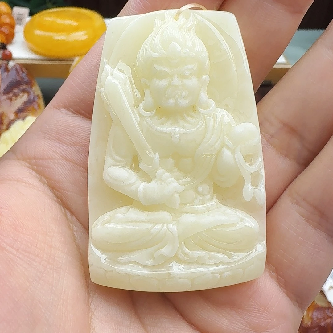 凌***澤蜜蜡未镶嵌颈饰天然保真假一赔十66