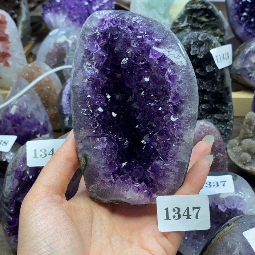 【闪购商品】未镶嵌大型摆件（非配饰）紫晶