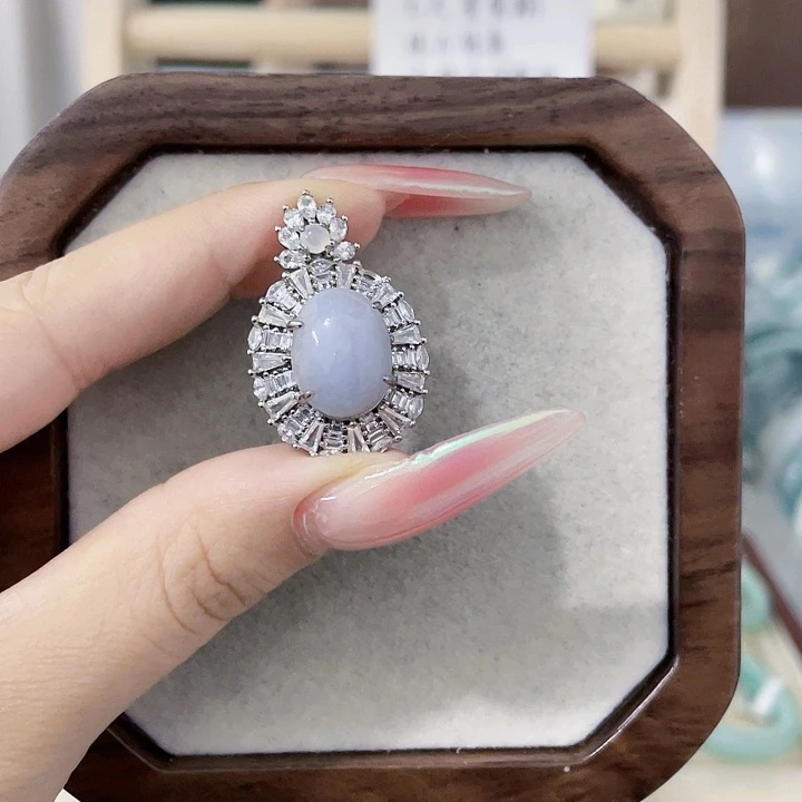 翡翠未镶嵌颈饰天然翡翠Ａ货