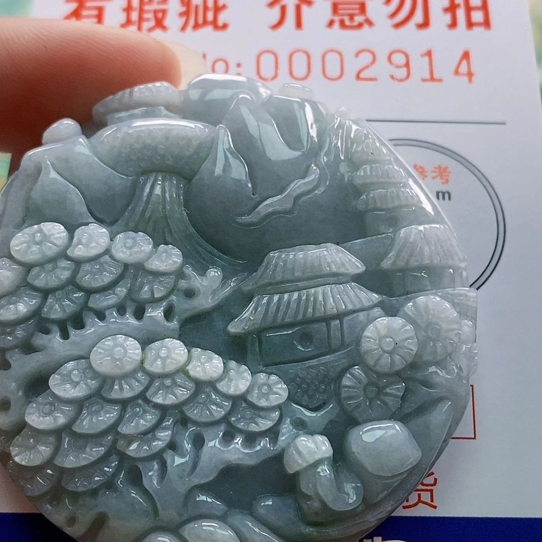 吊坠(不含链)未镶嵌翡翠