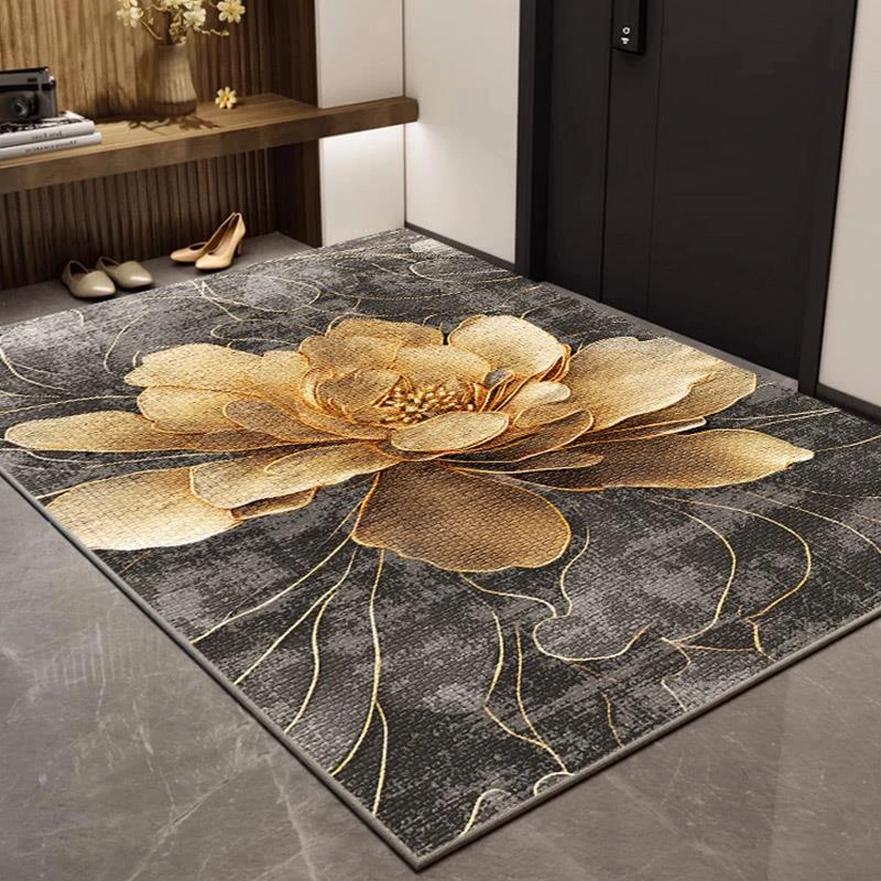 圈绒高端入户门地垫入门门垫大门口进门脚垫子地毯新款高级感耐脏