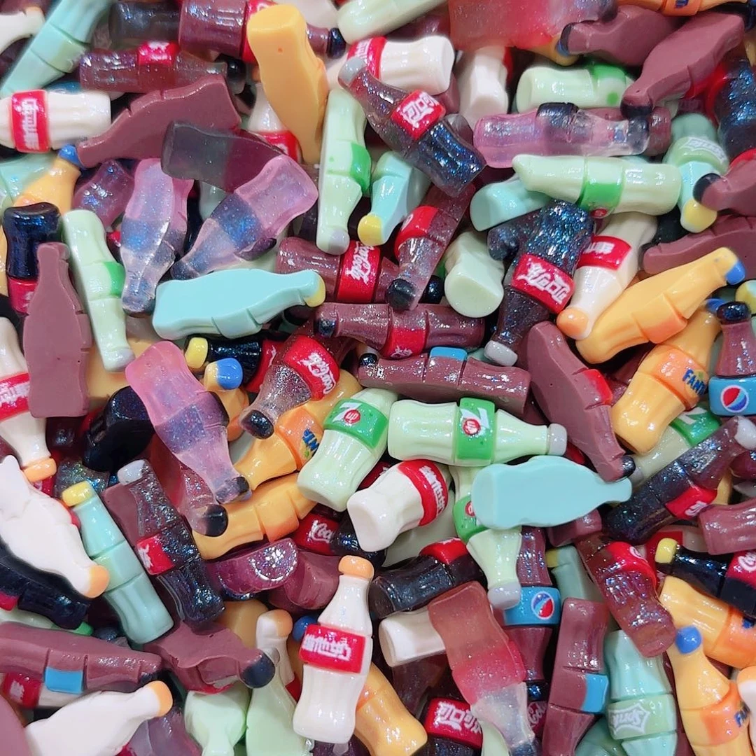 树脂想念迷你可乐瓶100个