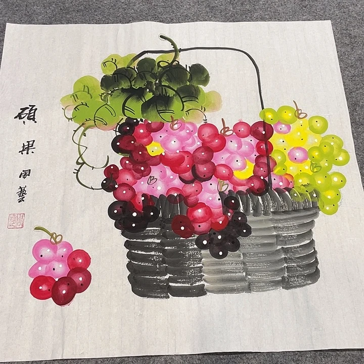 国画今天早上国画作品欣赏