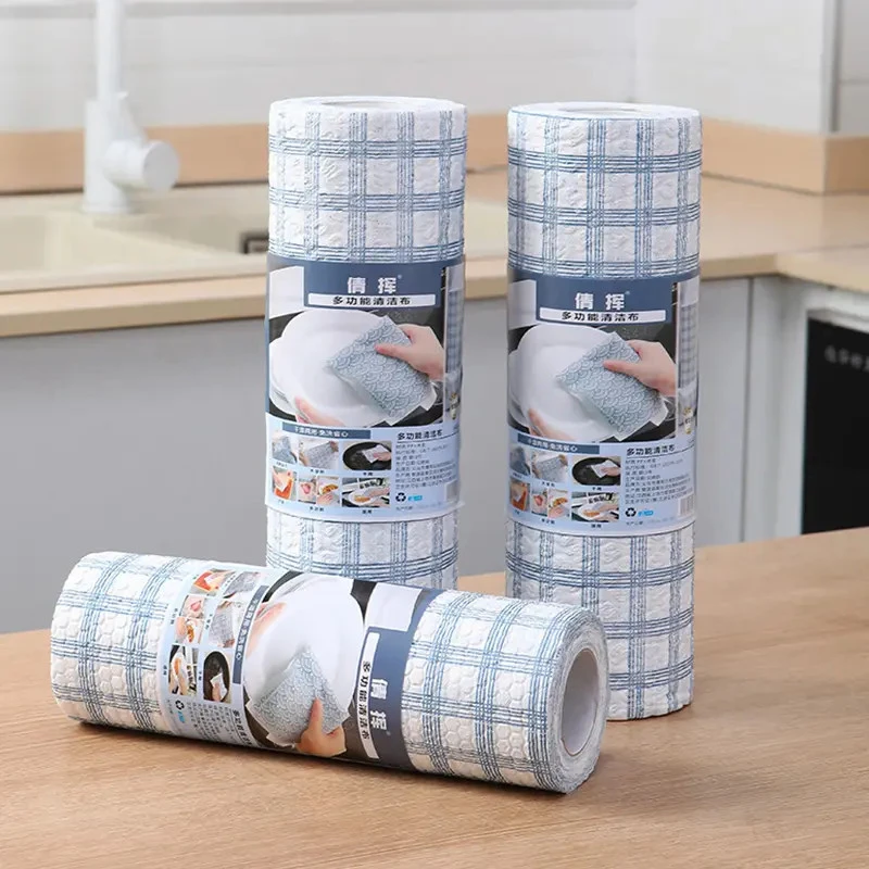【外贸品质】懒人抹布干湿两用厨房一次性吸水无纺布碗巾家用why