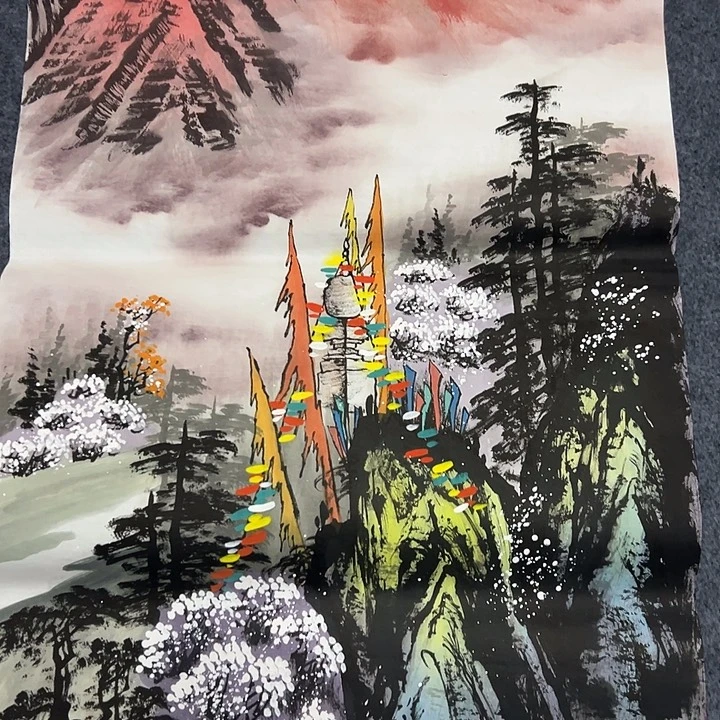 手绘国画作品欣赏