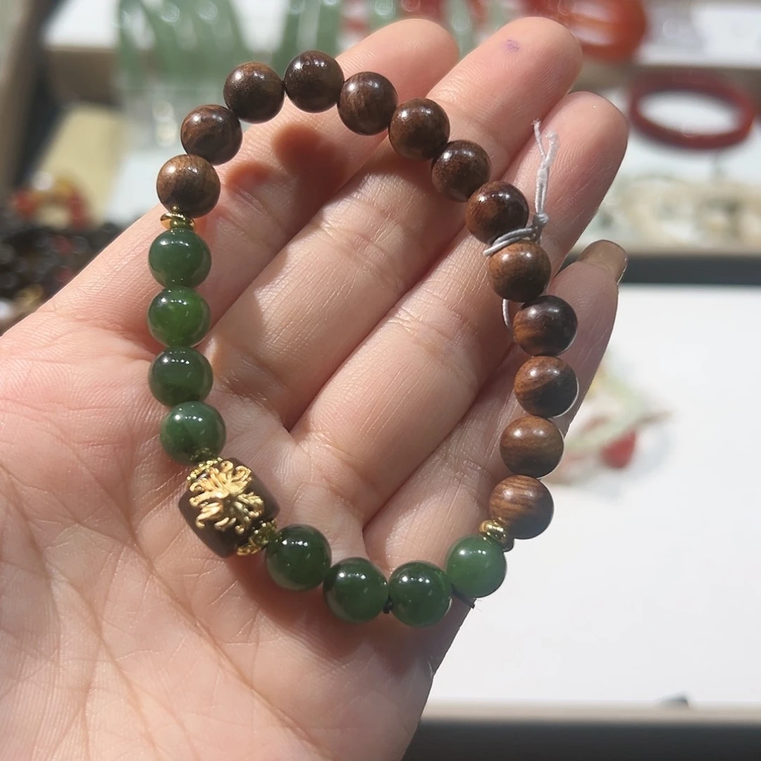 和田玉手链未镶嵌