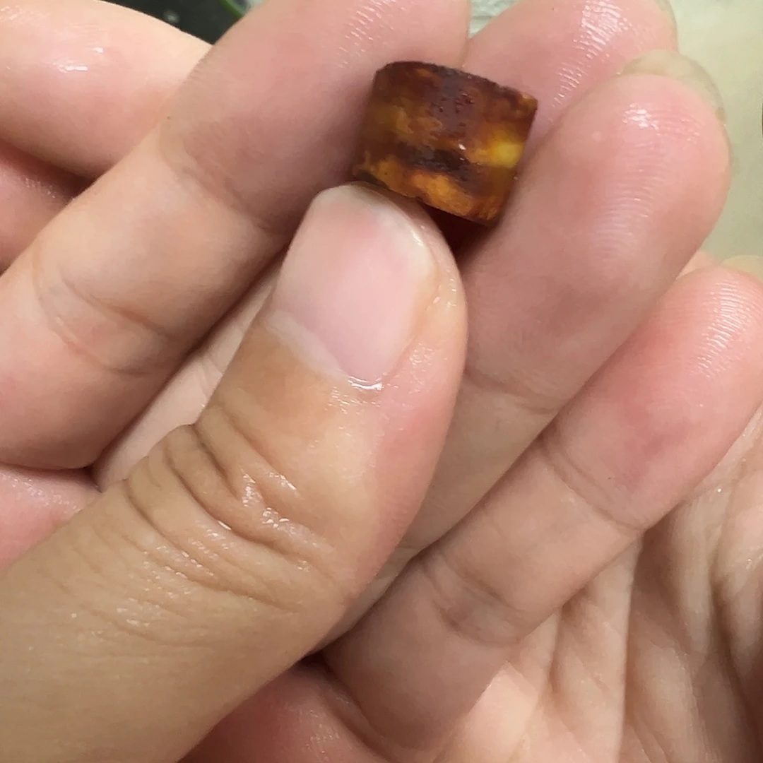 未镶嵌定制琥珀小*爸蜜蜡