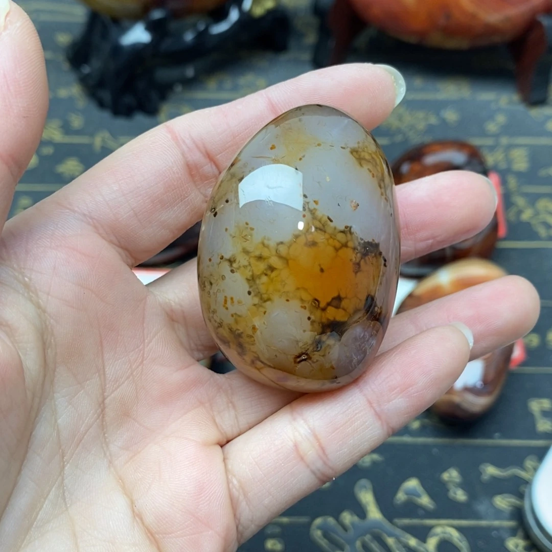 玛瑙/玉髓玛瑙未镶嵌深***人