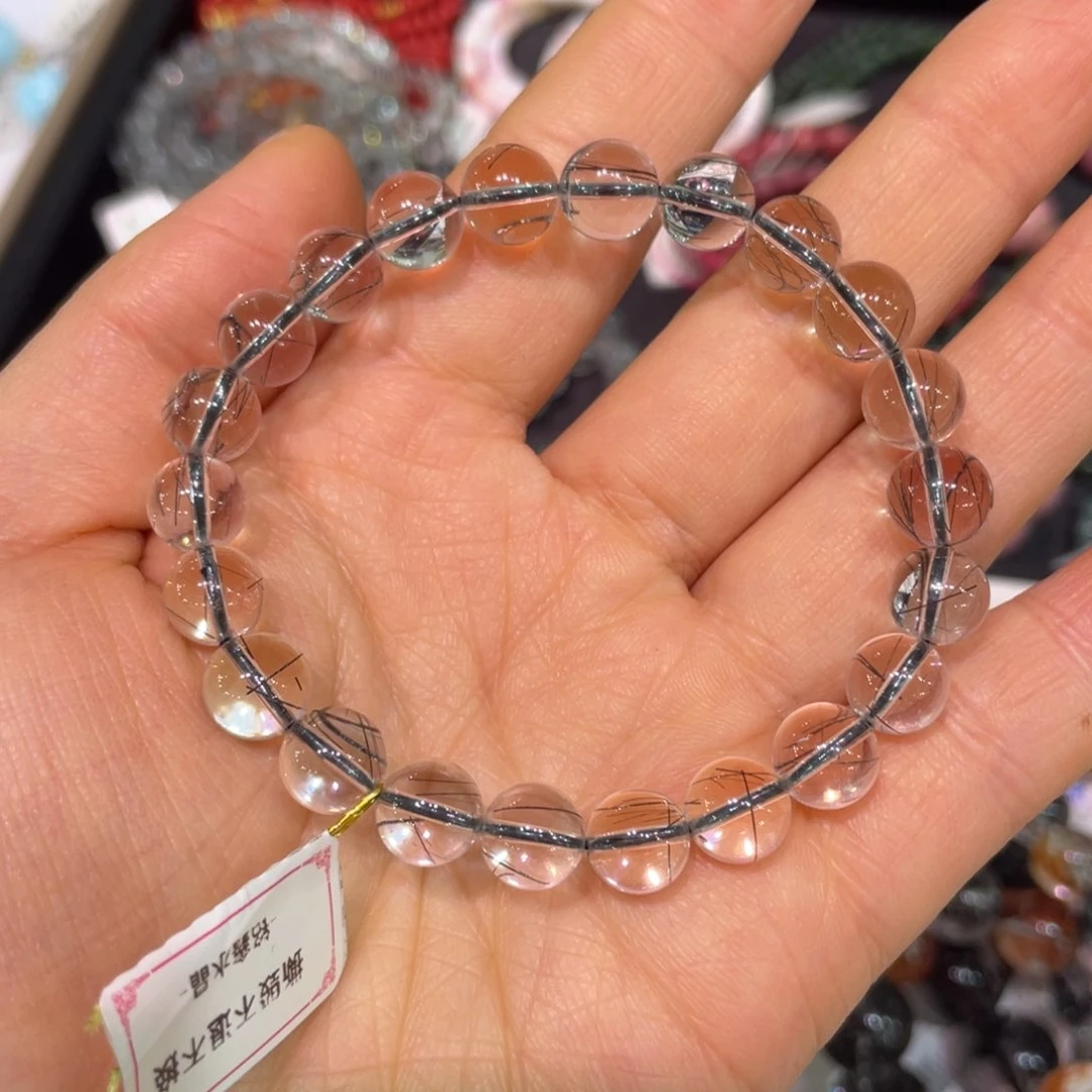 水晶黑发手链未镶嵌福利价