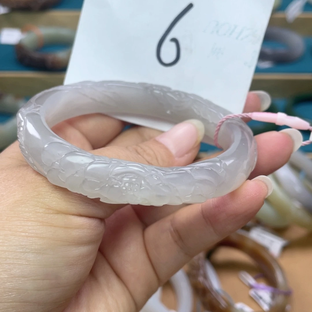未镶嵌手镯和田玉圈口60