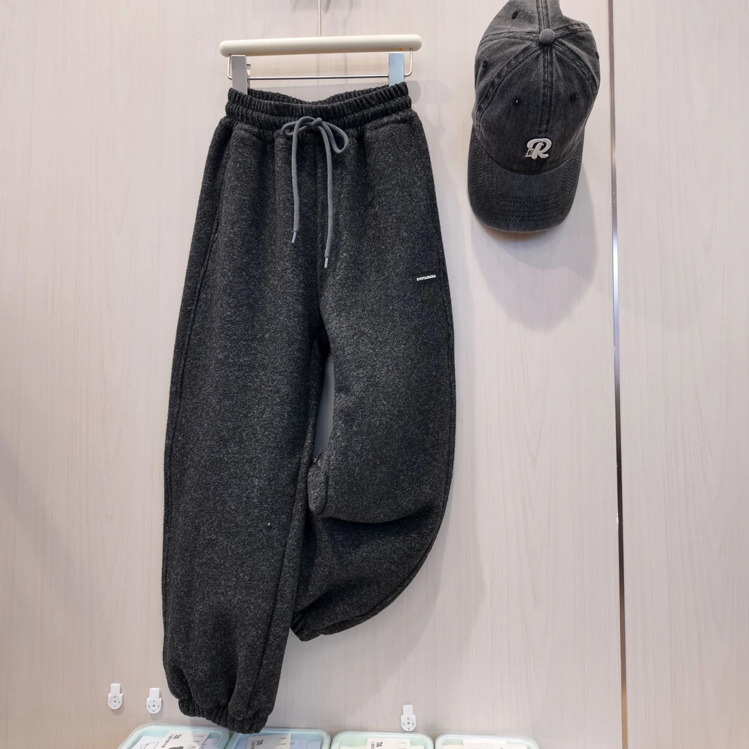 【小哥童装】冬款男童厚款束脚裤保暖休闲裤宽松百搭中大童卫裤456