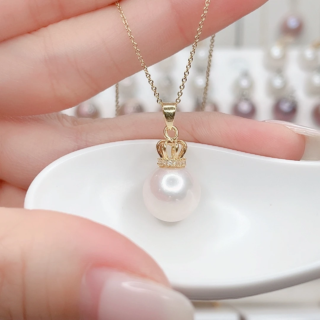 淡水珍珠合金吊坠(赠链)
