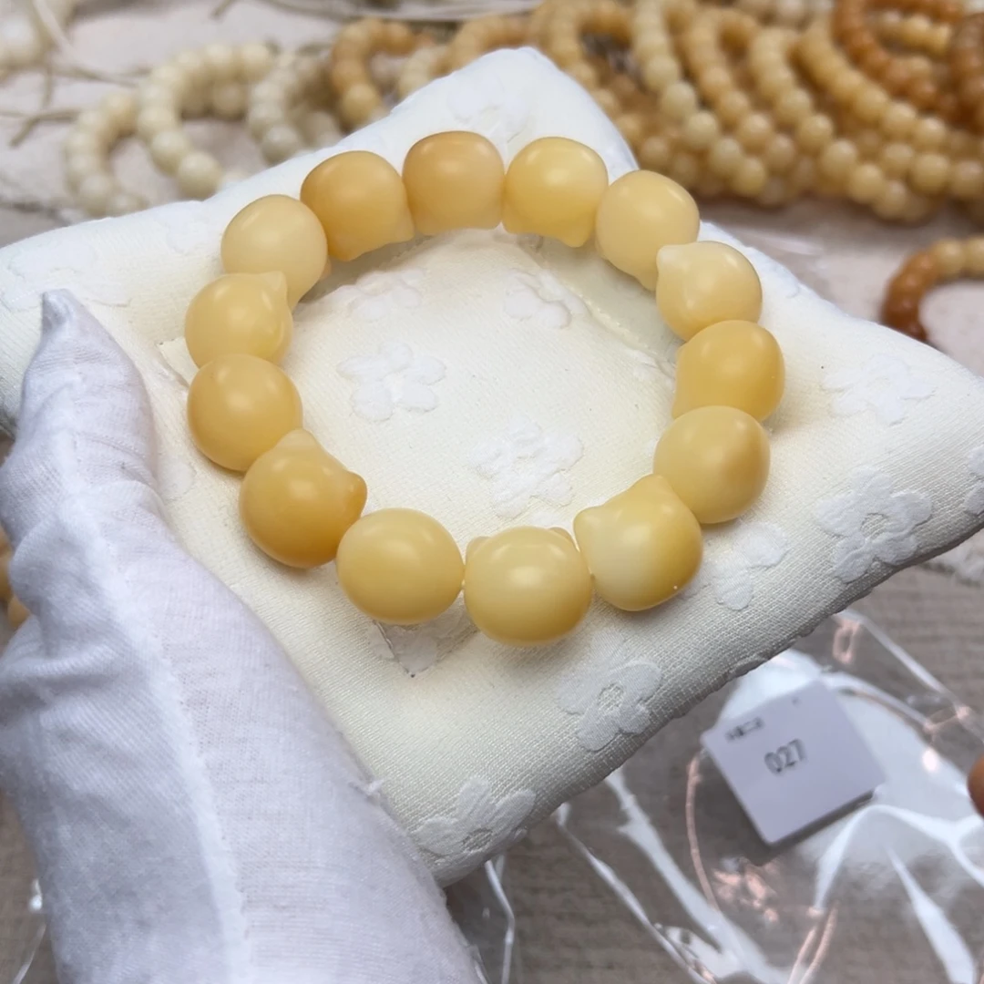 吊坠菩提根/象牙果19干磨低抛微瑕猫头027