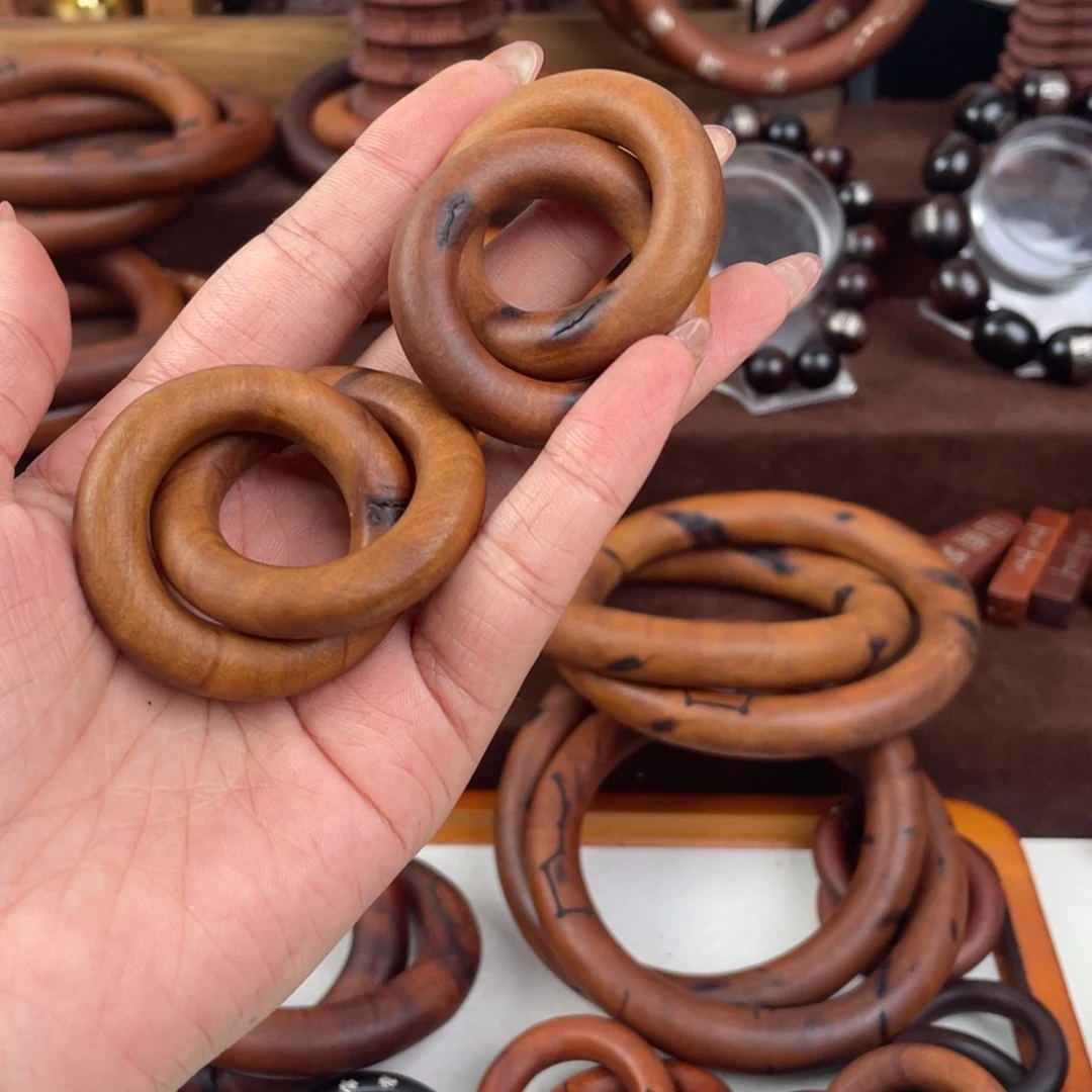 盛***麟木枣木雷焦2.5乾坤圈一物一拍九字十字