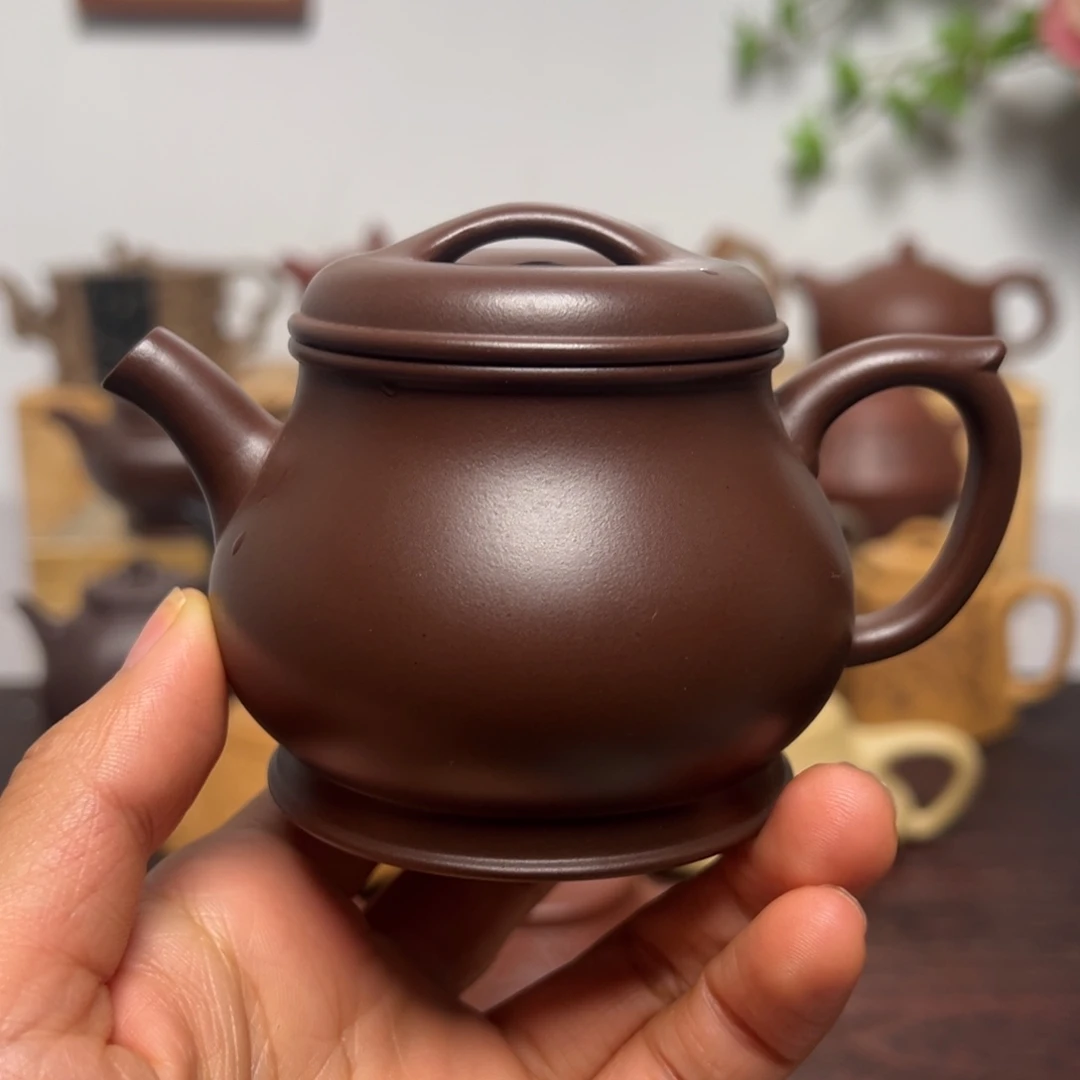 茶壶紫砂150cc 陈腐老紫泥