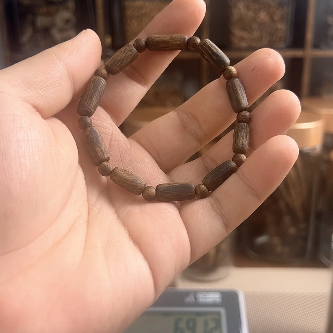 沉香手串树心油单圈多样性发一条