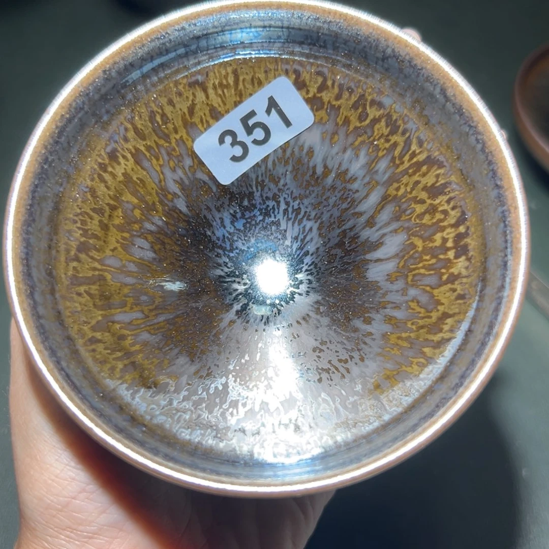青***水茶盏全手工原矿原釉建盏