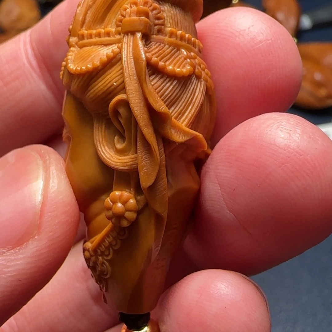 橄榄核手串/手链花**贵橄榄核雕