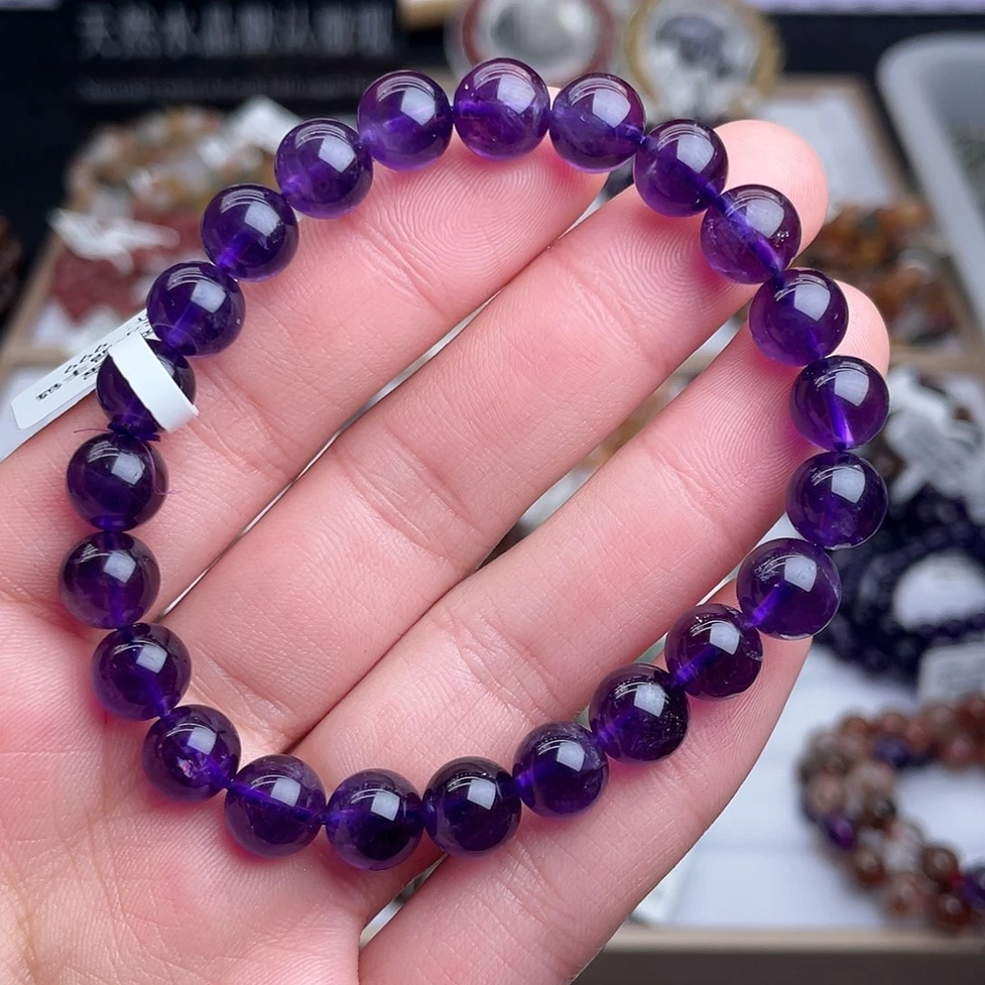 水晶手串未镶嵌天然