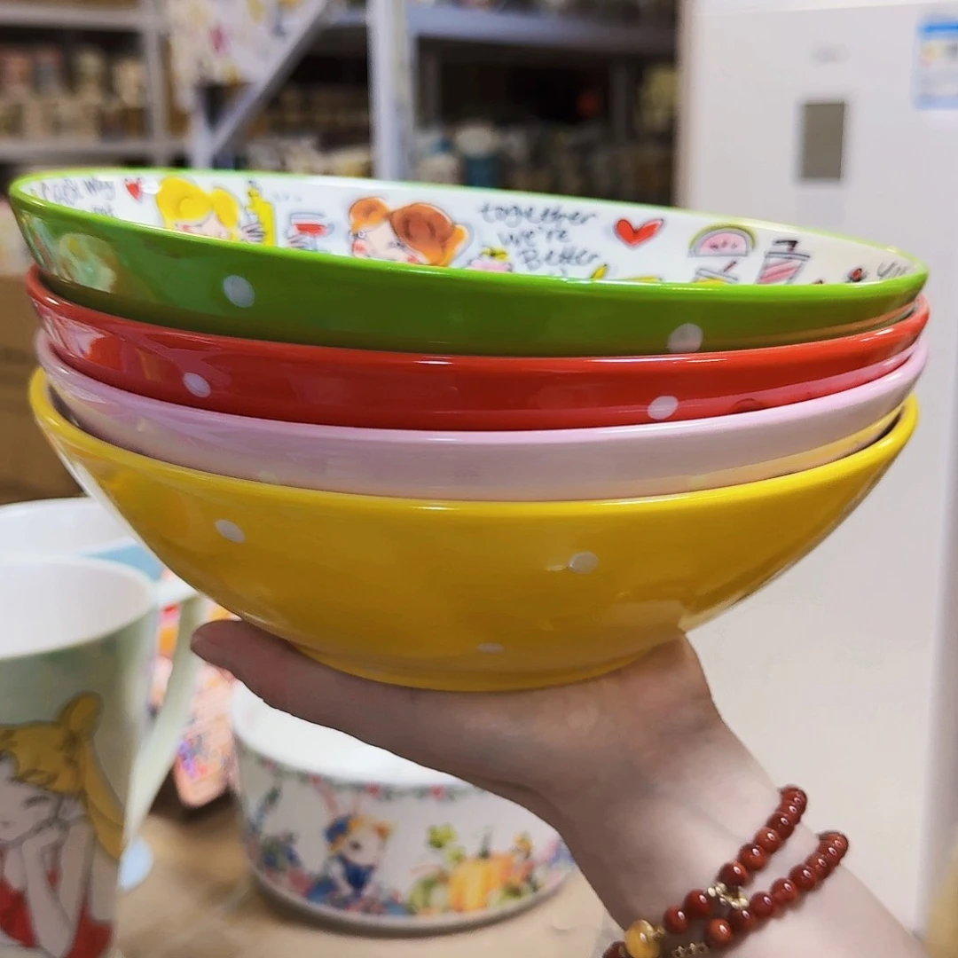 陶荷兰太太8英寸碗四只看图