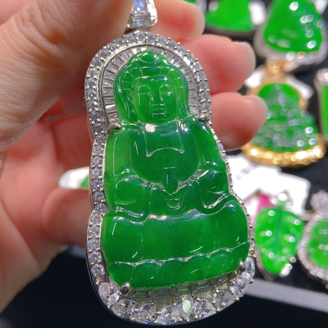 翡翠吊坠(不含链)未镶嵌