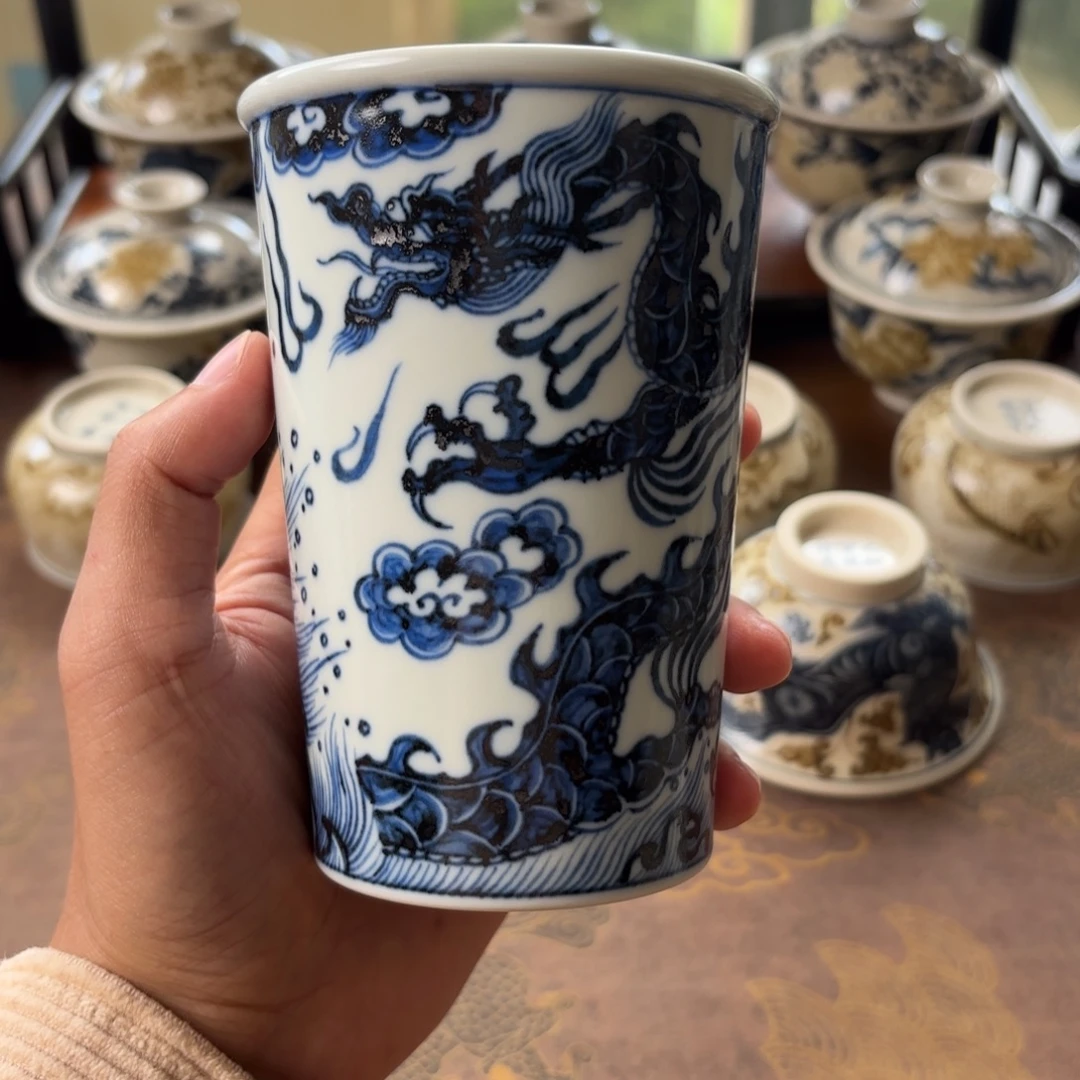 瓷片景德镇手绘茶器