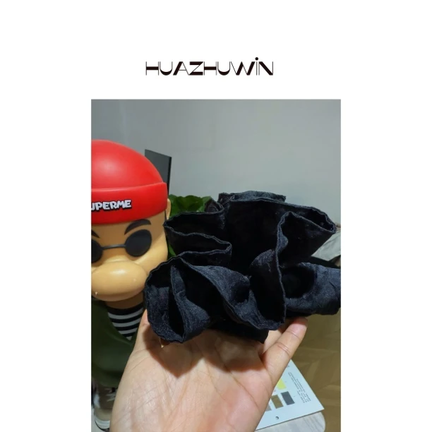 HZ-大朵可变形黑色百搭头花