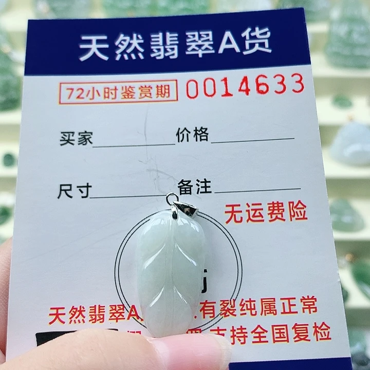 颈饰未镶嵌翡翠吊