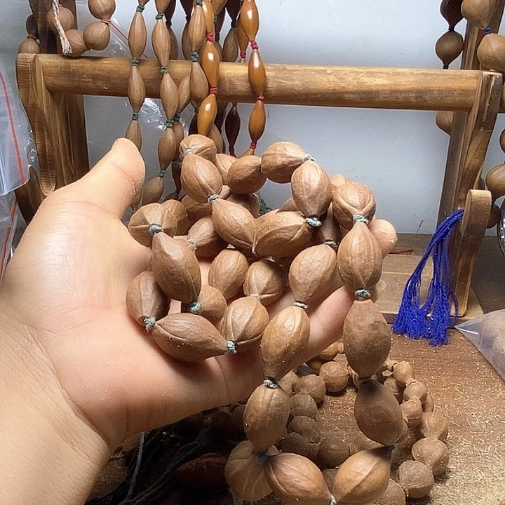 喆***琪橄榄核手串/手链橄榄核脖挂，1.6左右